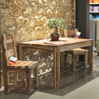 Ξύλινο Τραπέζι Κουζίνας Μοναστηριακό Waverly Palazzo 140x90